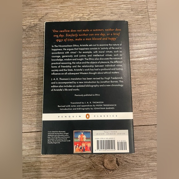 Aristotle: The Nicomachean Ethics - Picture 2 of 2